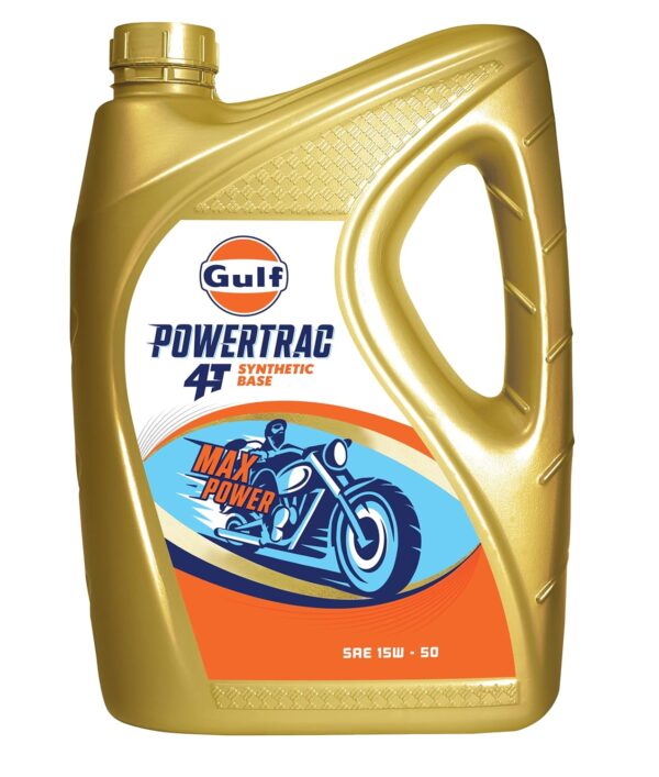 Lubricant for Gulf Powertrac 4T SAE 15W-50 (2.5L)