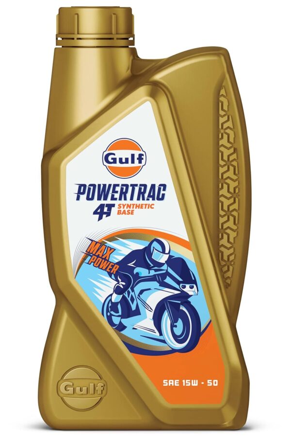 Lubricant for Gulf Powertrac 4T SAE 15W-50 (1L)