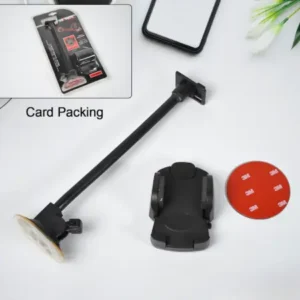 Mobile Phone Holder Long 27cm For Car, Windscreen Car Long Phone Mount & Dashboard Mount, Long Arm Cell Phone Holder with Strong Suction Cup ( default, Standard )