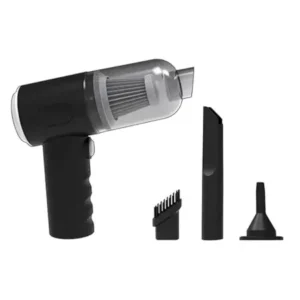 3 in 1 Mini Car Vacuum  Wireless, Rechargeable, Blower & Dust Cleaner for Car, Home & Keyboard ( default, Standard ).