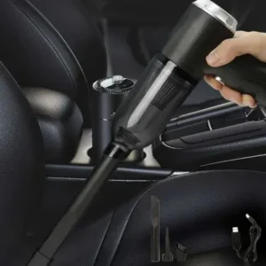 3 in 1 Mini Car Vacuum  Wireless, Rechargeable, Blower & Dust Cleaner for Car, Home & Keyboard ( default, Standard ).